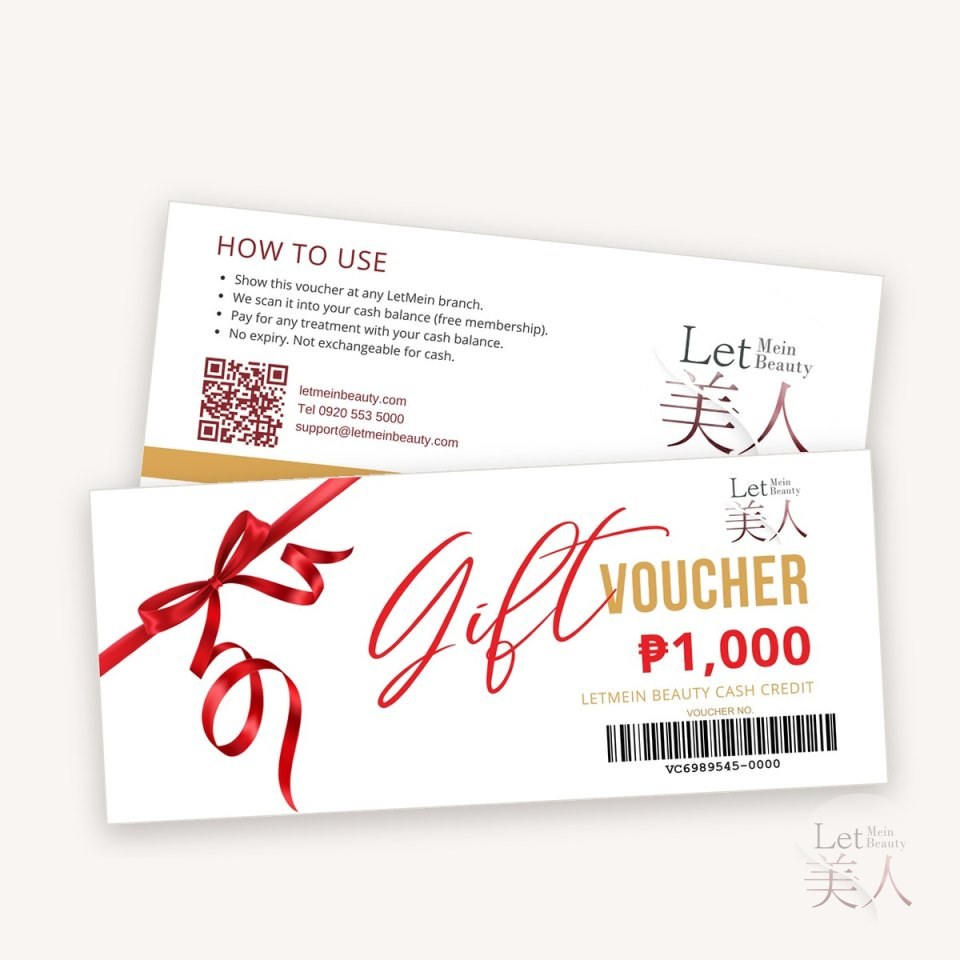 Cash gift voucher ₱1,000
