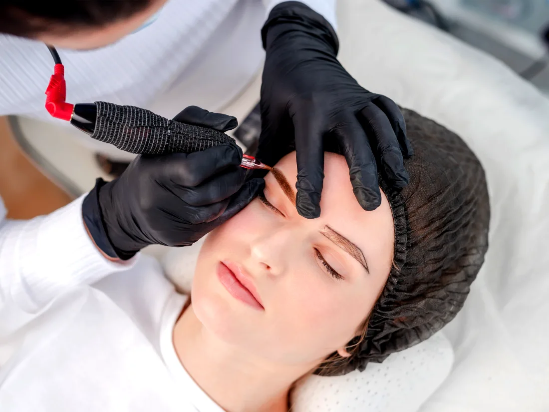 Brow tint / shading